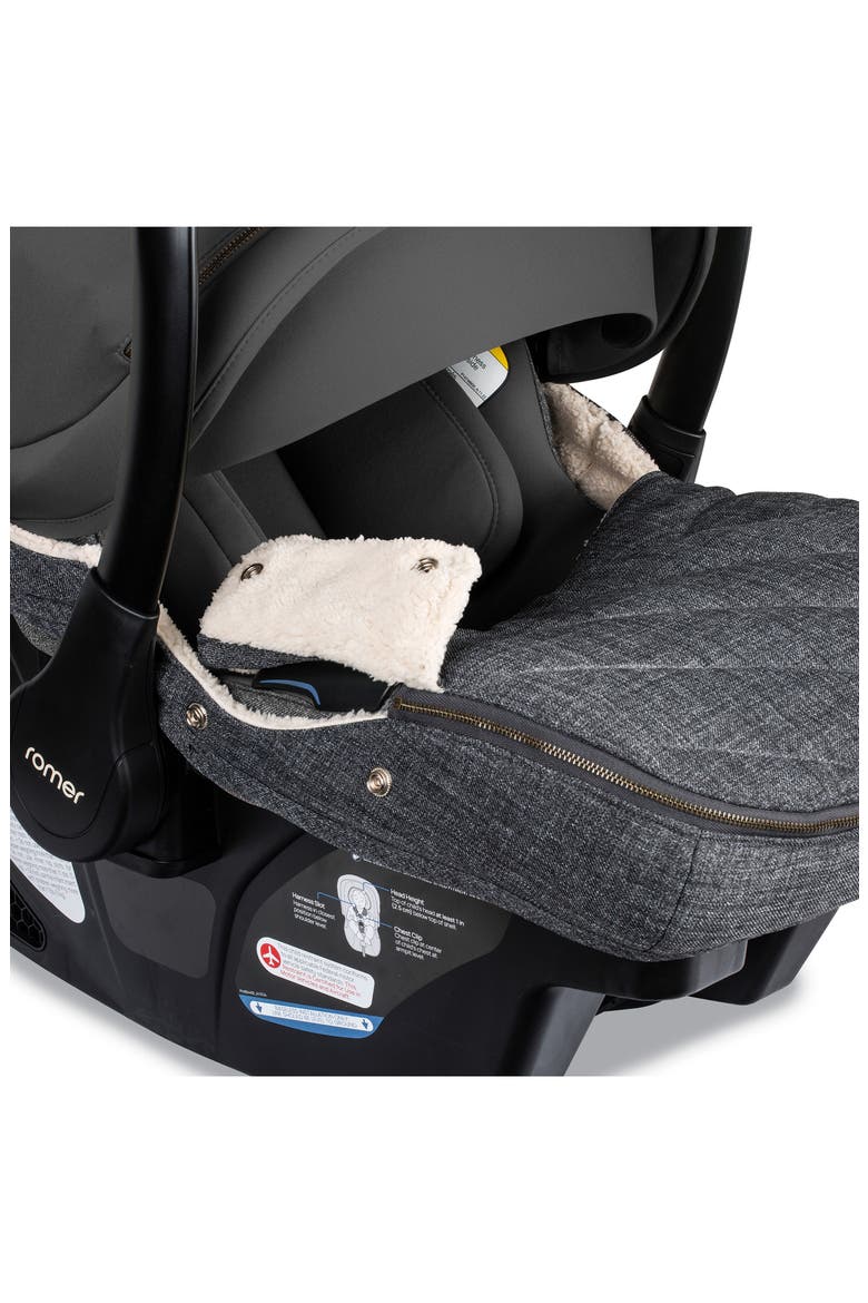 Winter Cover for Juni Infant Car Seat, Alternate, color, BLACK