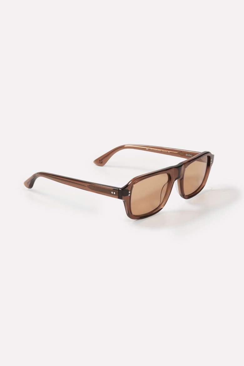 Mono Sunglasses, Alternate, color, Brown