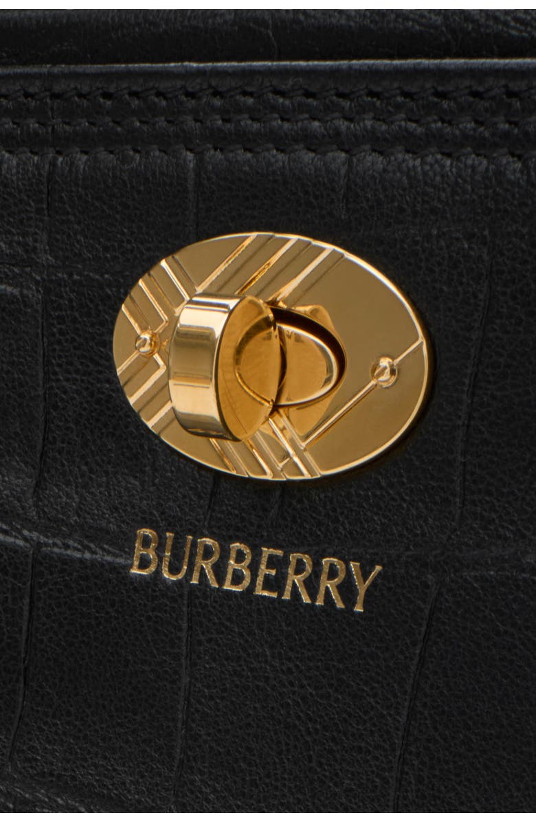 Burberry Small Cotswolds Tote, Alternate, color, Black