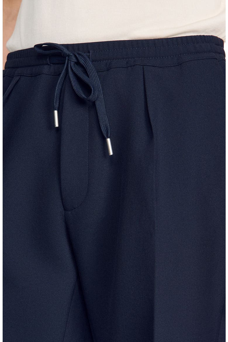 Jersey Bermuda shorts, Alternate, color, Navy blue