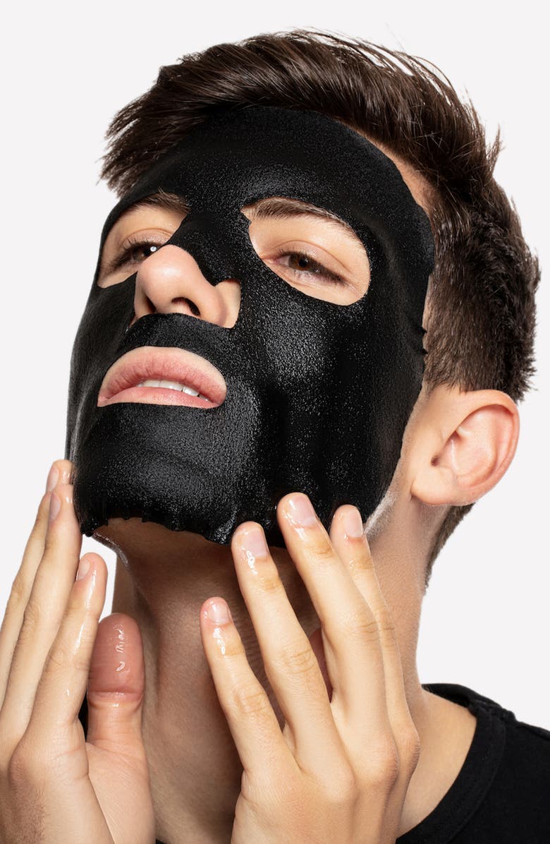 Wolf Project 4-Pack Hydrating Sheet Masks, Alternate, color, Green