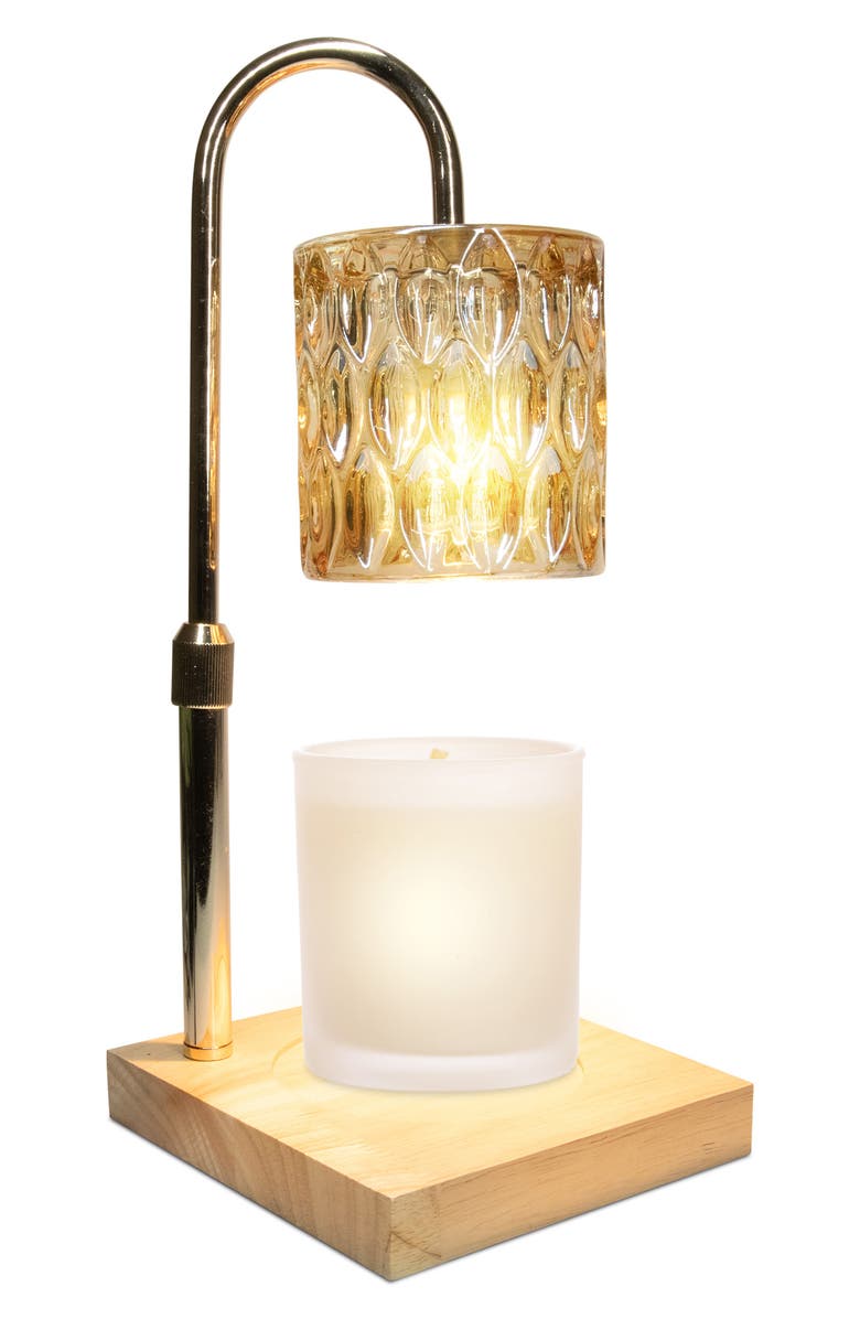 Luze Candle Warmer Lamp, Alternate, color, Citrine