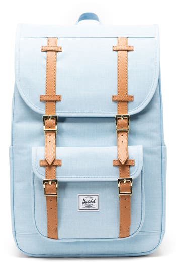 Herschel Supply Co . Little America Recycled Polyester Mid Backpack In Blue
