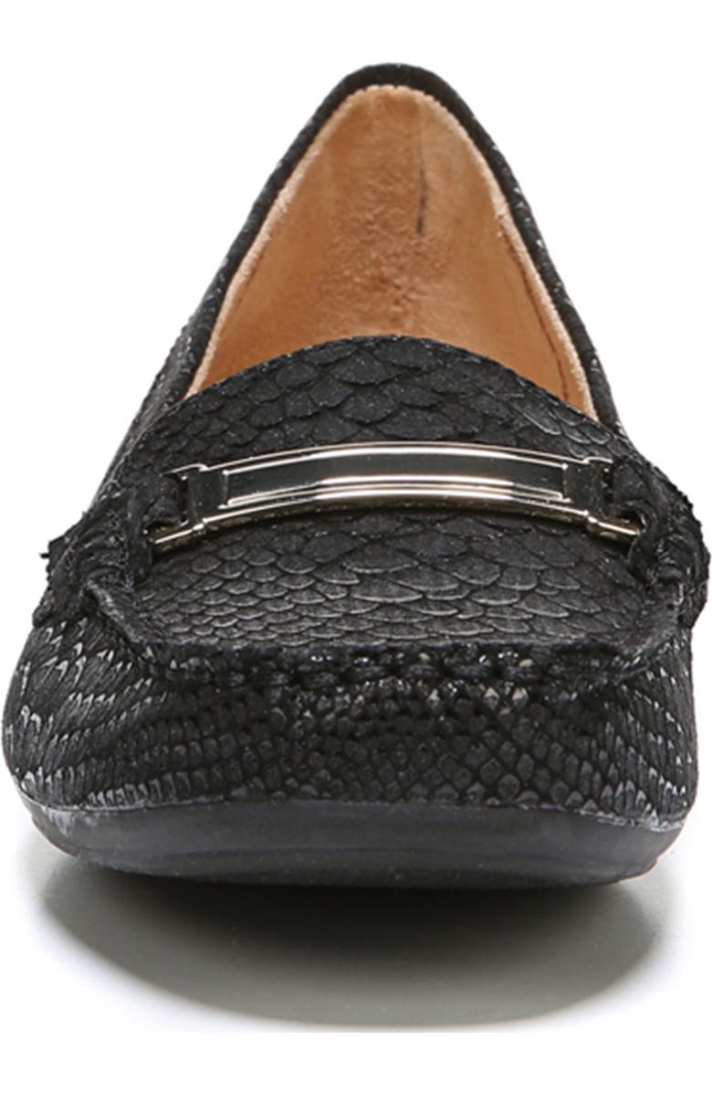 Naturalizer Gadget Snake Embossed Leather Bit Loafer - Wide Width Available, Alternate, color,
