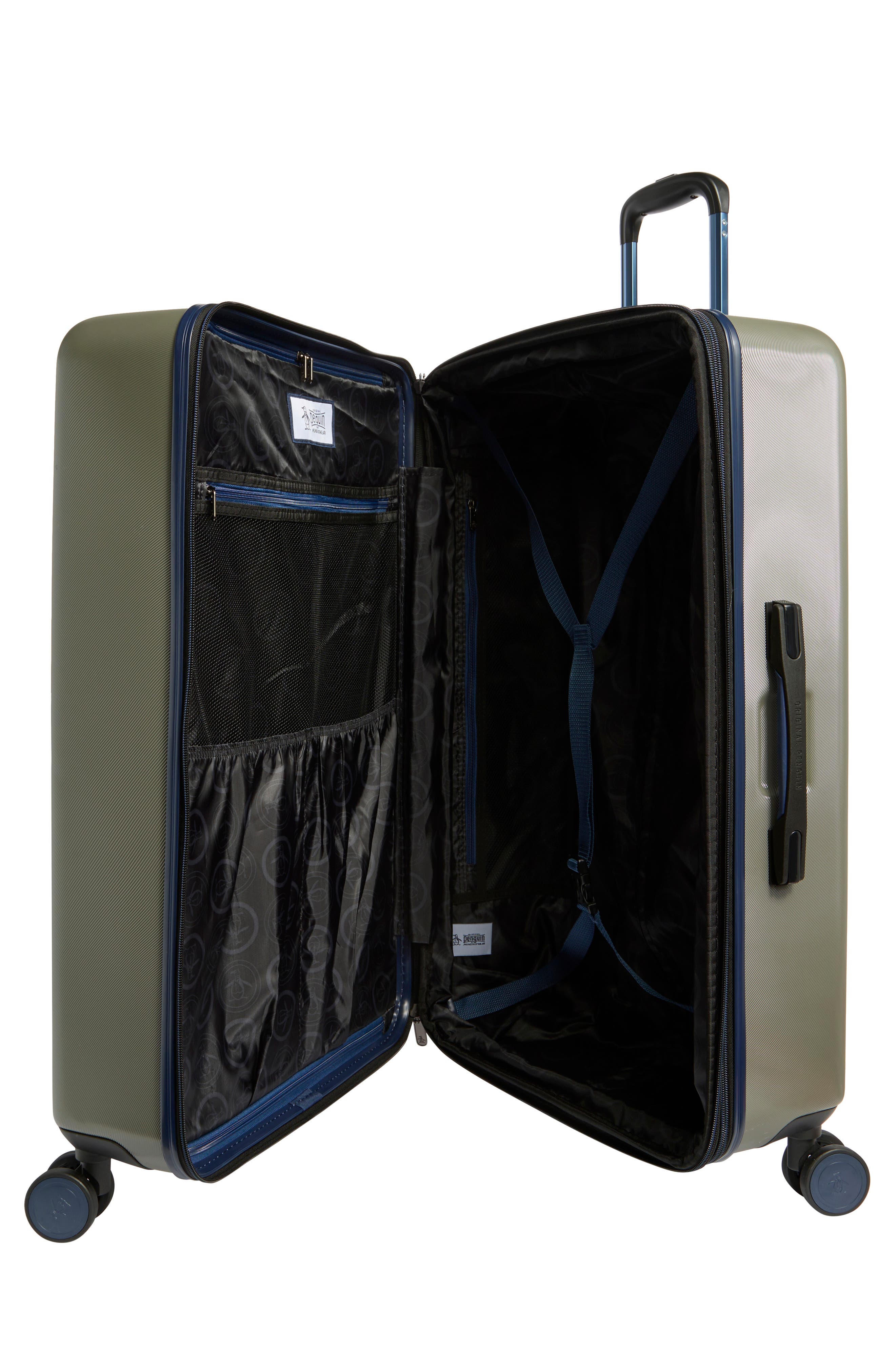 Original Penguin Finnes 29-Inch Hardside Spinner Luggage, Alternate, color, Dusty Olive