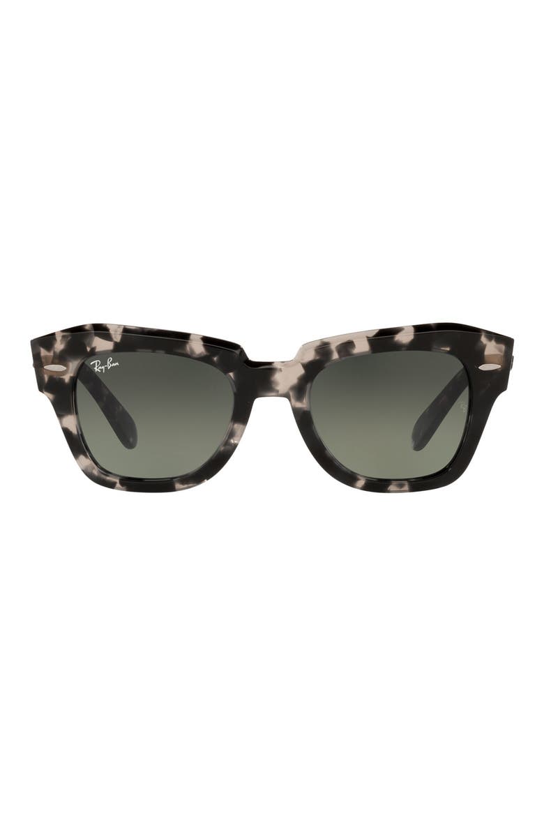 State Street 52mm Sunglasses, Main, color, GRAY HAVANA/ GREY GRADIENT