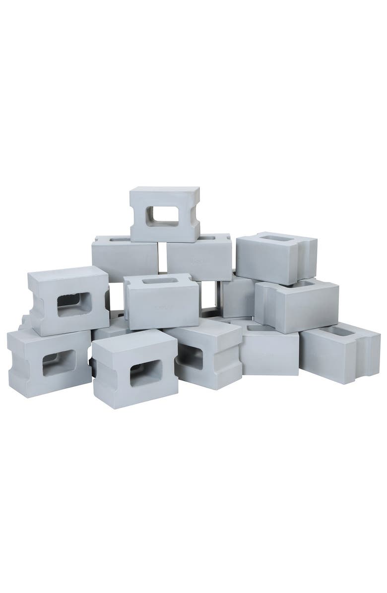 Kaplan Early Learning Company Brick, Blocks, and Rock Builders, Alternate, color, Multicolored