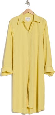 TWP Jennys Long Sleeve Cotton Shirtdress