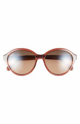 Maui Jim 55mm Round Sunglasses