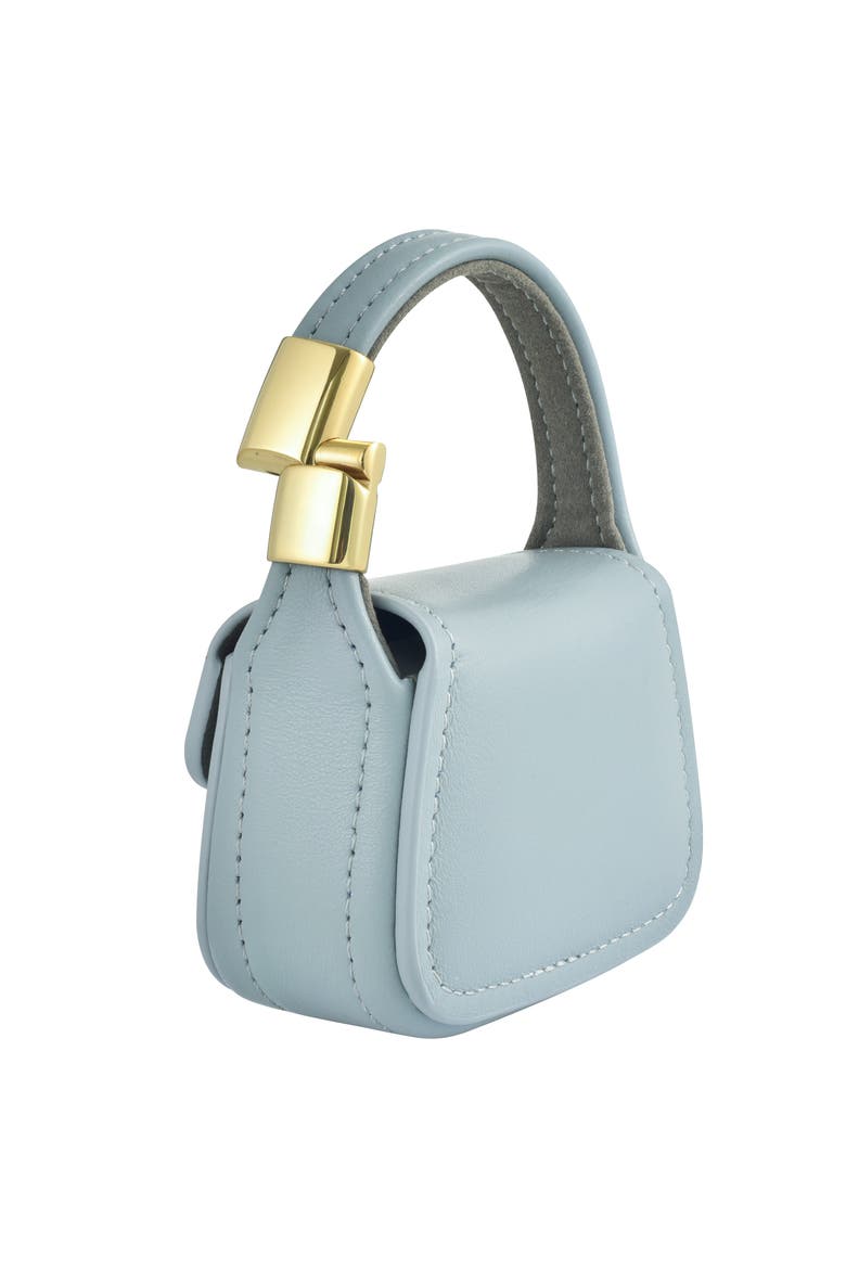 Mini Purse Charm for AirPods® & Wired Headphones, Alternate, color, blue