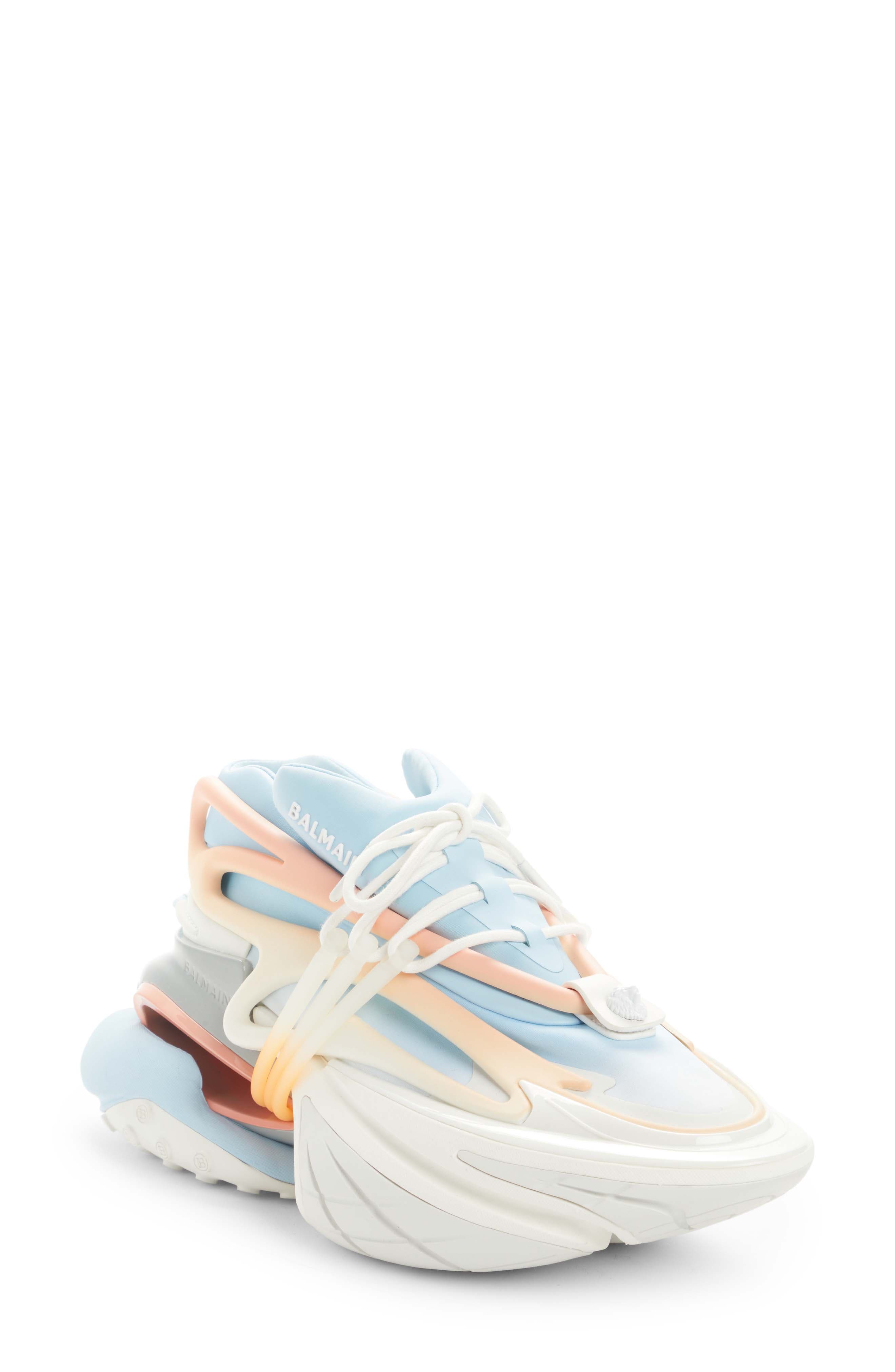 Balmain Unicorn Low Top Sneaker, Main, color, 