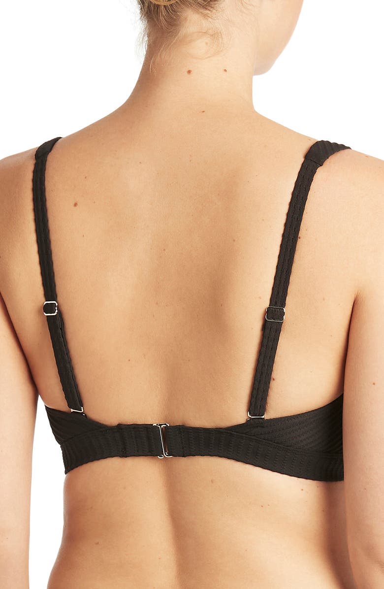 Sea Level E- & F-Cup Underwire Bikini Top, Alternate, color, 