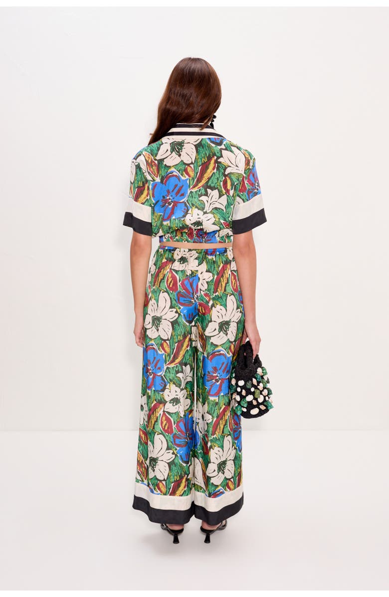 SIMONMILLER Nella Wide Leg Pant, Alternate, color, Tropical Floral Print Combo