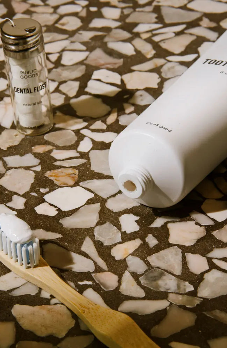 PUBLIC GOODS Dental Care Set, Alternate, color, White