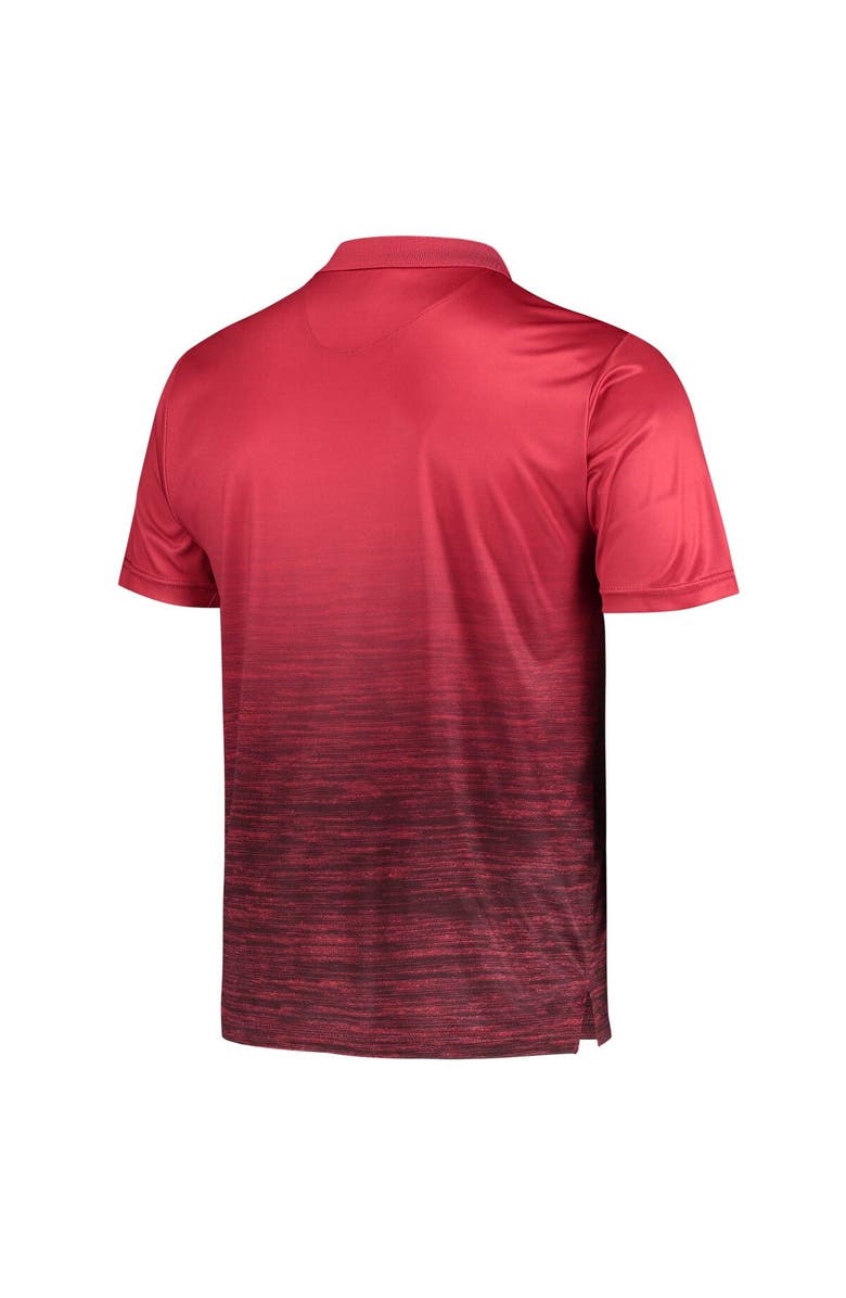 COLOSSEUM Men's Colosseum Cardinal Iowa State Cyclones Marshall Polo, Alternate, color, Cardinal