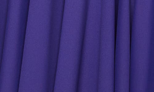 Susana Monaco Off The Shoulder Long Sleeve High-low Dress In Purple