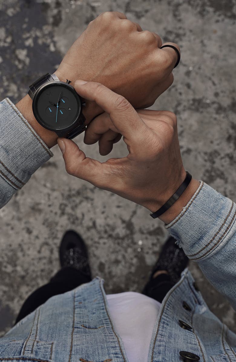 MVMT Chronograph Bracelet Watch, 45mm, Alternate, color, 