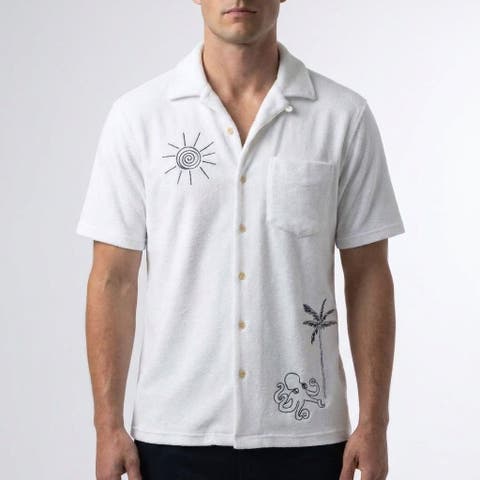 Mariner Saltwater Terry Camp Collar Shirt