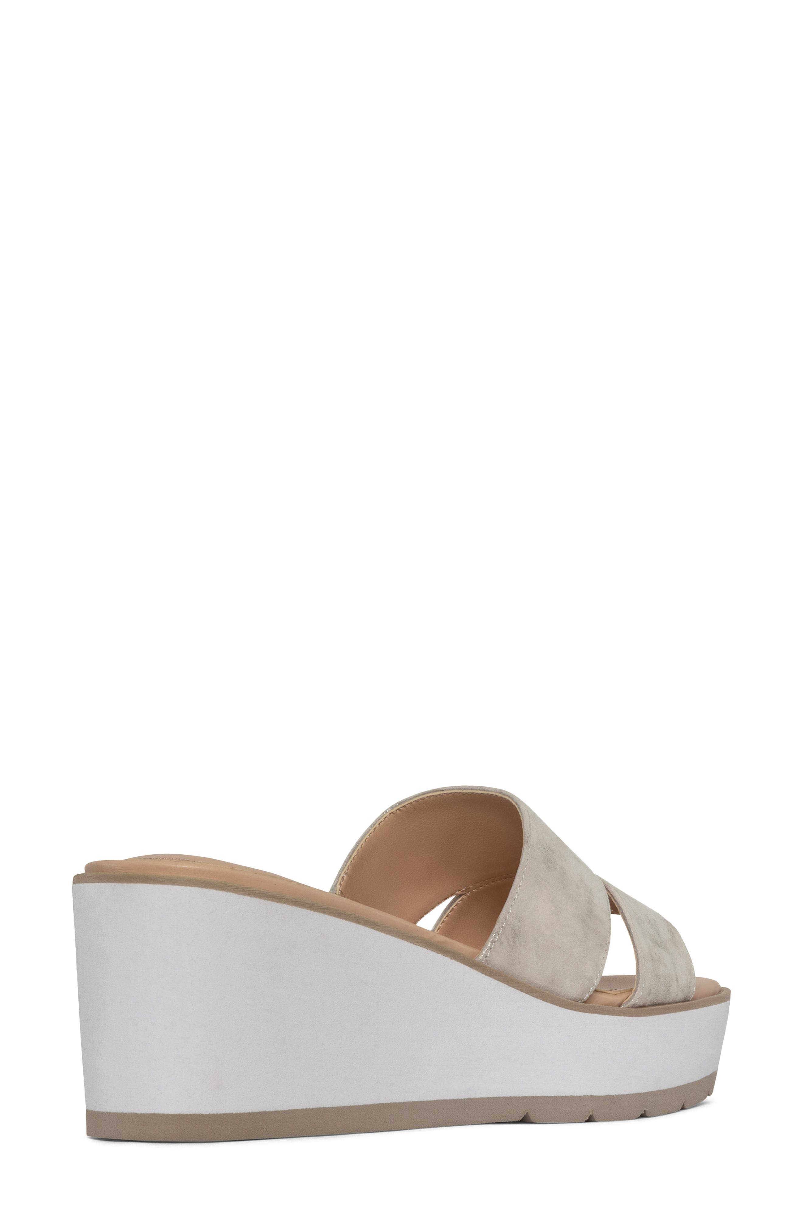 NYDJ Raizu Platform Wedge Slide Sandal, Alternate, color, 