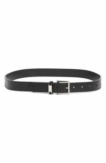 The Square Buckle Leather Belt