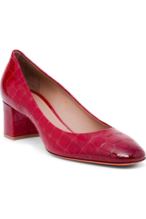 SANTONI LOW-HEEL PUMP