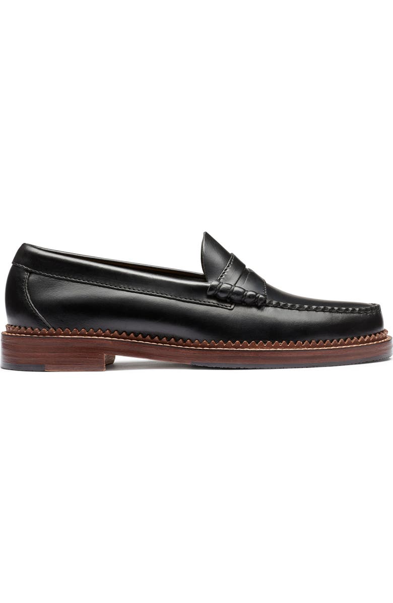 G.H.BASS 1876 Larson Weejuns<sup>®</sup> Penny Loafer, Alternate, color, Black