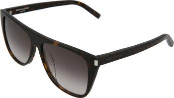 58mm Square Sunglasses