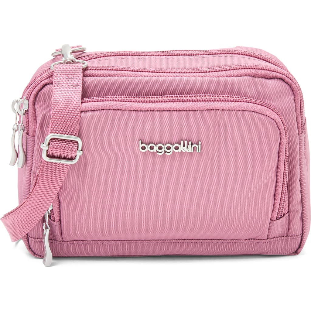 Baggallini Triple Zip Small Convertible Crossbody Bag