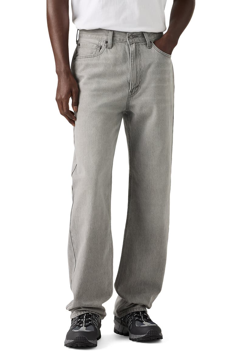 565™ Loose Straight Leg Jeans, Main, color, PEBBLE BEACH LTWT