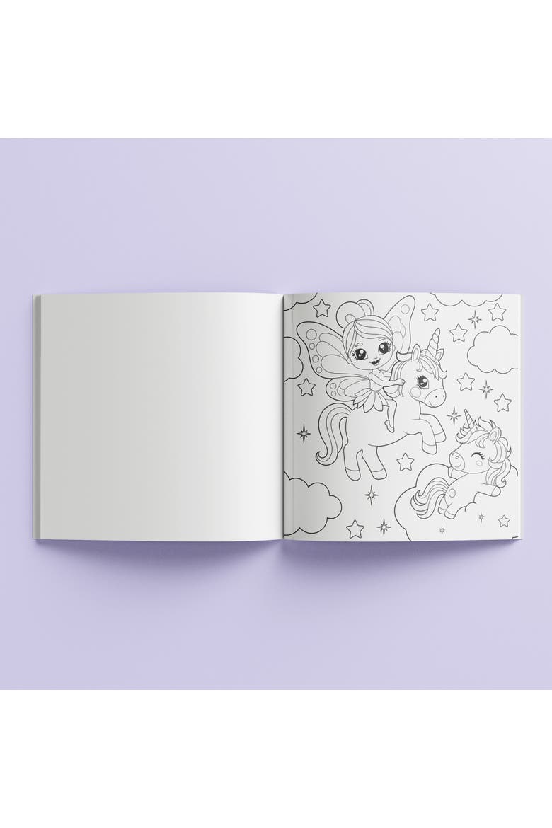 Coloring Book, Unicorn Magic, 96 Pages, Kids 8+, Alternate, color, Multicolored