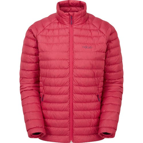 Rab Microlight Down Jacket In Red