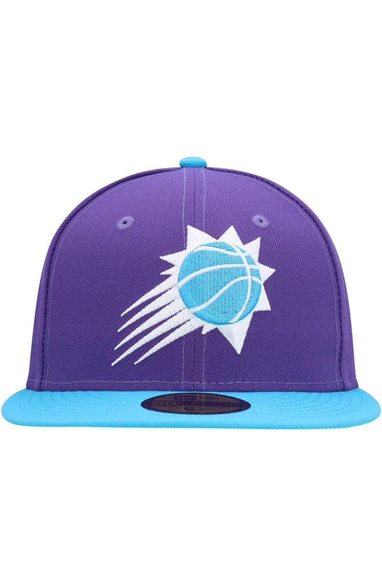 New Era Men's New Era Purple Phoenix Suns Vice 59FIFTY Fitted Hat, Alternate, color, 