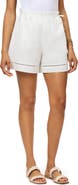 Scotch & Soda Gathered Cotton Shorts