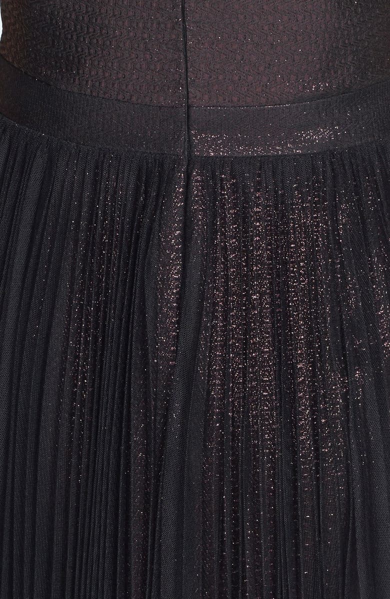 Adrianna Papell Shimmer Jacquard Gown, Alternate, color, 