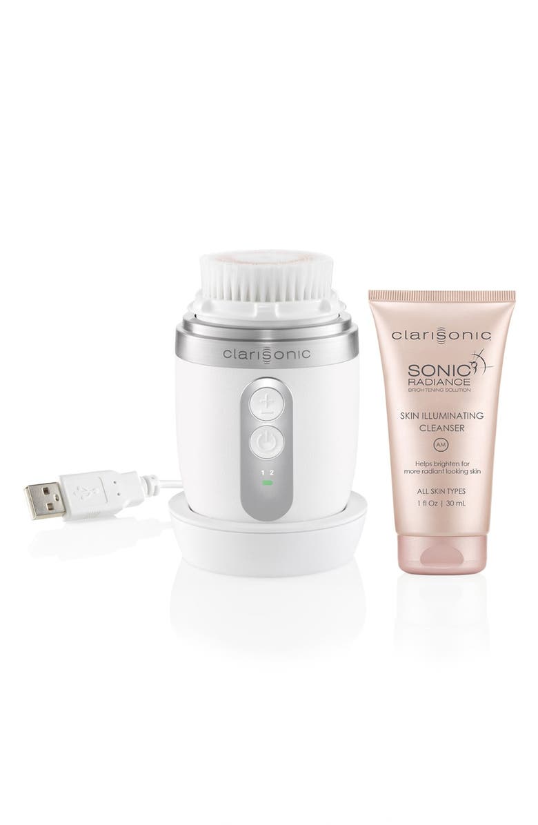 CLARISONIC 'Mia Fit - White' Skin Cleansing System, Main, color, 