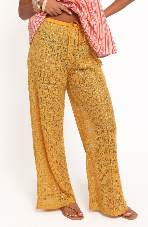 Jacinta Sequin Lace Pants
