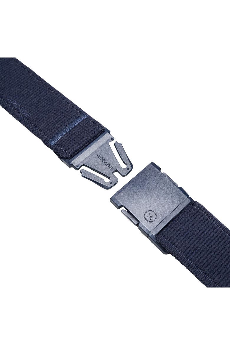 Atlas Slim Belt, Alternate, color, Navy