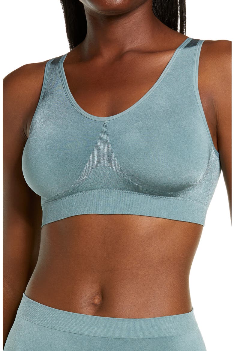 B-Smooth® Seamless Bralette, Main, color, GOBLIN BLUE