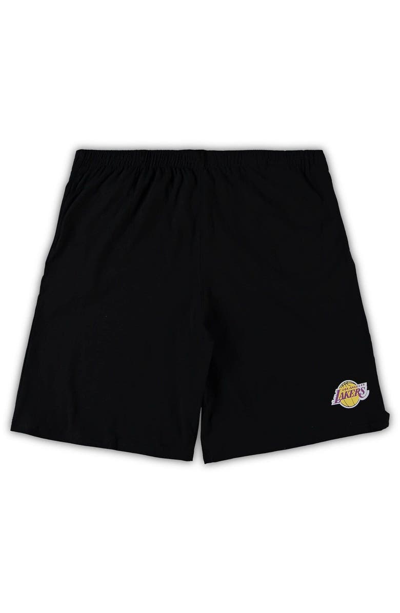 CONCEPTS SPORT Men's Concepts Sport Purple/Black Los Angeles Lakers Big & Tall T-Shirt & Shorts Sleep Set, Alternate, color, Purple