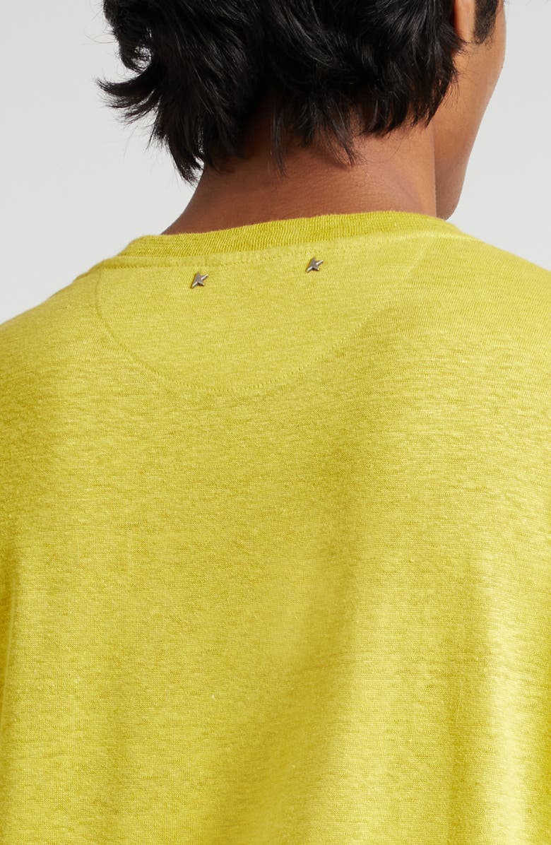 Golden Goose Journey Linen Graphic T-Shirt, Alternate, color, 