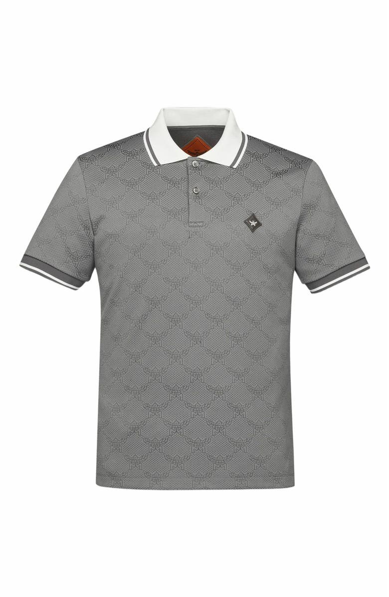 MCM Piqué Polo in Lauretos Jacquard, Alternate, color, 