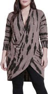 Standards & Practices Crisscross Tie Dye Knit Top
