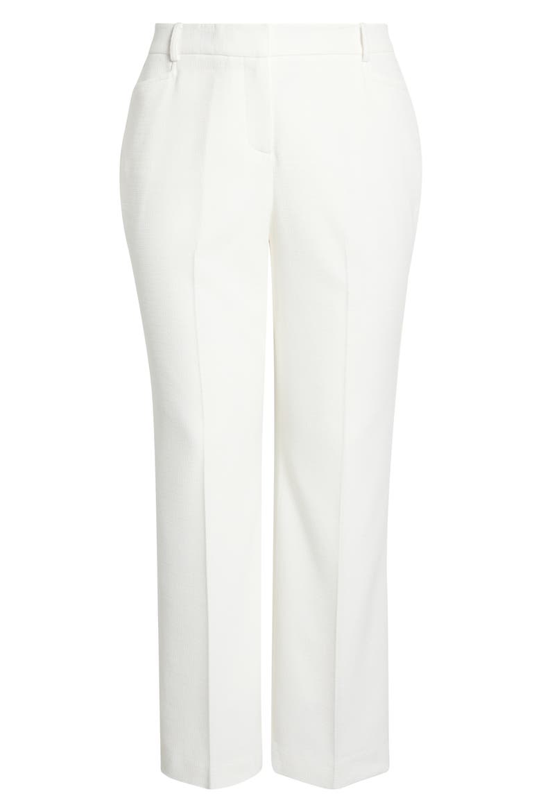 Stretch Flare Pants, Alternate, color, IVORY