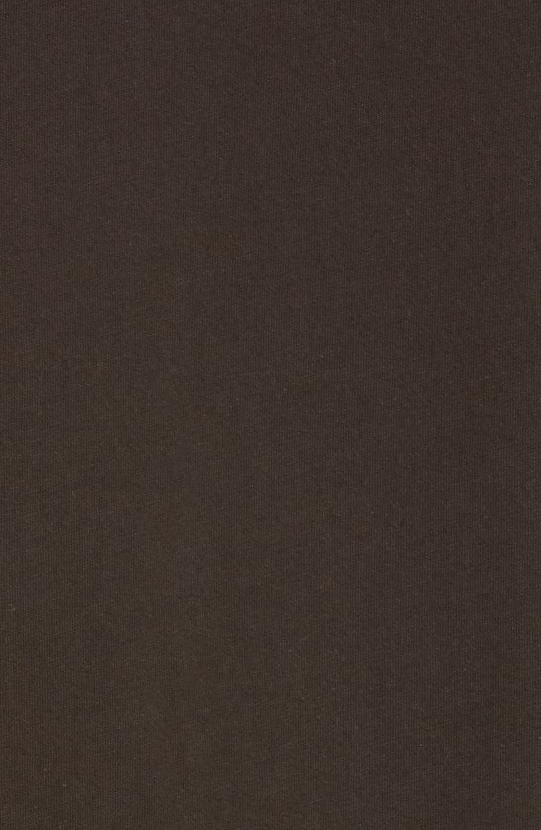 Nili Lotan Cotton Muscle Tee, Alternate, color, Washed Black