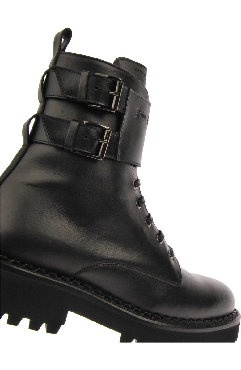 John Galliano Paris John Gallioano Combat Boot, Alternate, color,