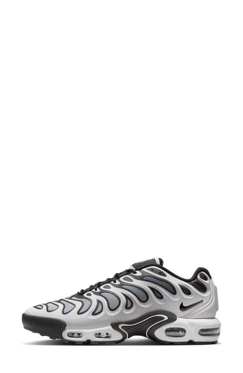 Nike Air Max Plus Drift Sneakers In White And Silver