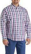Untuckit Fit by Dxl Big & Tall Schwarz Sport Shirt