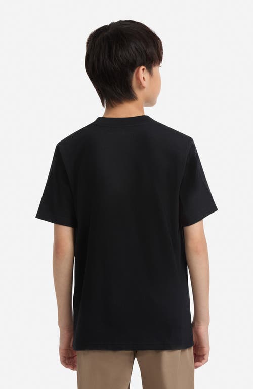 Abercrombie Kids Kids' Essential Cotton Blend T-shirt In Black