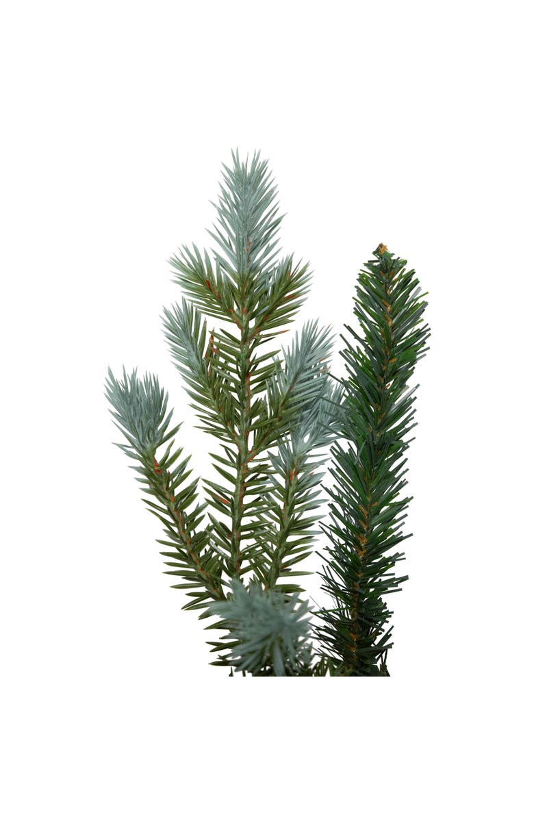 Northlight Real Touch Blue Spruce Artificial Christmas Wreath - 48" - Unlit, Alternate, color, Green