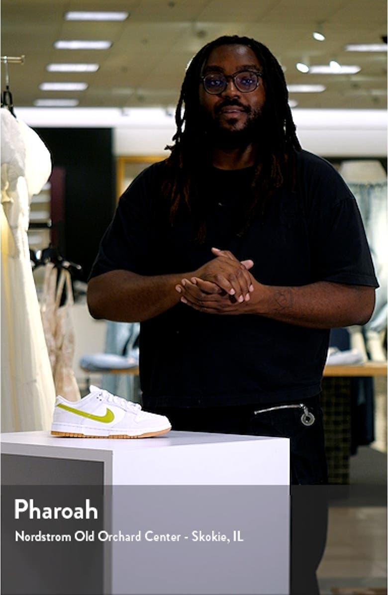 Dunk Low Suede Basketball Sneaker, sales video thumbnail